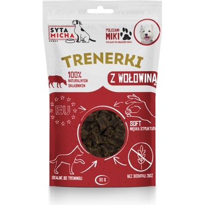 Syta micha Hovězí tréninkové pamlsky 80 g