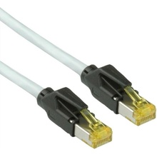 Secomp 21.05.9600 RJ45 CAT 6A S/FTP 10m sivý