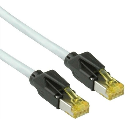 Secomp 21.05.9600 RJ45 CAT 6A S/FTP 10m sivý