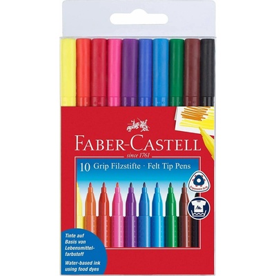 Faber-Castell 155310 Grip 10 farieb