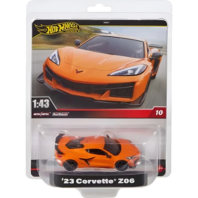 Mattel Метална количка Hot Wheels -'23 Corvette Z06, 1: 43 (HMD41)