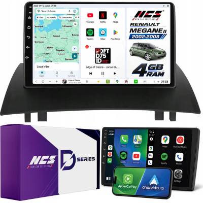 NCS D9 Renault Megane II 2002-2008 4GB
