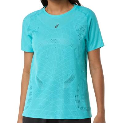 Asics Дамска тениска Asics Women's Metarun S/S Top Running shirt - Energy Aqua (916-5451-0412)