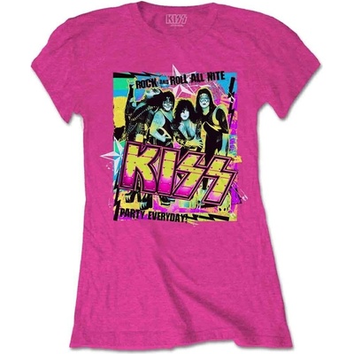 Kiss Party Every Day Heliconia Pink M Дамски Риза (KISSTS21LP02)