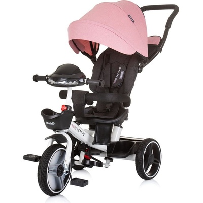 Chipolino se stříškou Be Active 2v1 Pink Linen