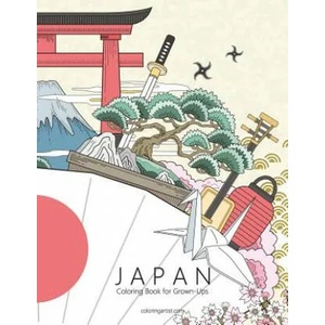 Japan Coloring Book for Grown-Ups 1 | Nick Snels (ISBN: 9781537164427)
