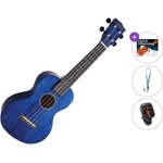 Mahalo MH2-TBU Standard SET Trans Blue Концертно укулеле (MH2-TBU-STANDARD-SET)
