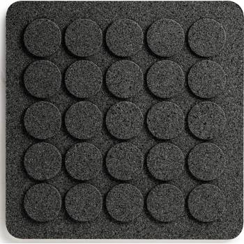 Born in Sweden Подложка за горещи съдове Dots корк черна (7340233)