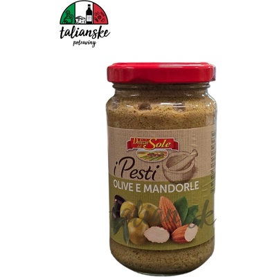 Delizie dal Sole Pesto Olive E Mandorle 190 g