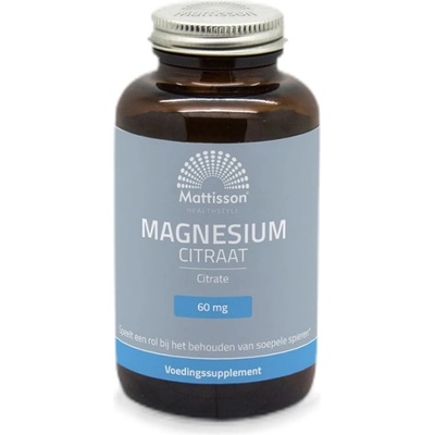 Mattisson Healthstyle Magnesium Citrate 60 mg [180 капсули]