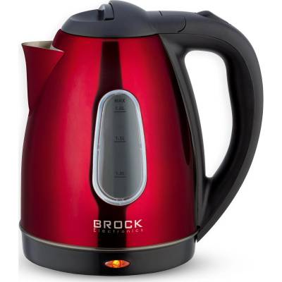 BROCK Electronics Електрическа кана Brock WK 0603 RD, 1, 8 л, бордо (WK 0603 RD)