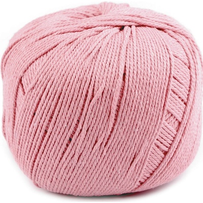 Bavlněná příze macrame Ø2-2,5 mm rozčesávací Varianta: 5 růžová sv., Balení: 1 ks 47282/109633/238979