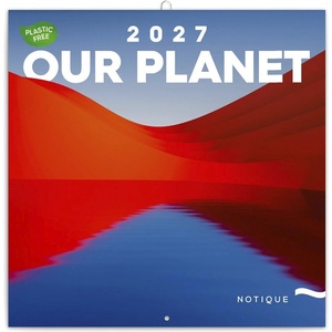 REALSYSTEM Календар с картинки REALSYSTEM 300x300 мм „Нашата планета 2027 (6097-OP)