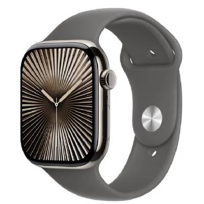 Apple Watch Series 10 GPS + mobilní 42mm OLED NFC Wi-Fi Bluetooth Natural Titanium - S/M