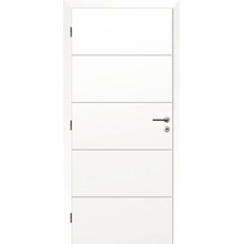 Solodoor Interiérové dvere Snow 4 plné, 60 L, biela