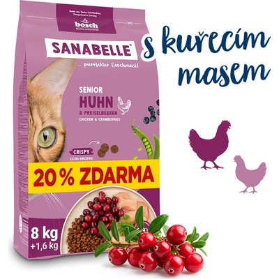 Sanabelle Senior kuracie 8 kg