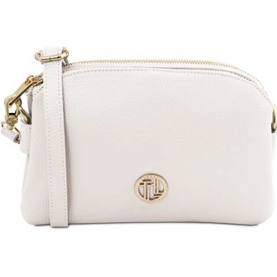 Tuscany Leather Mäkká kožená crossbody kabelka biela 2375 1 11