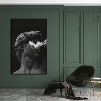 Decono Картина Давид в Черно