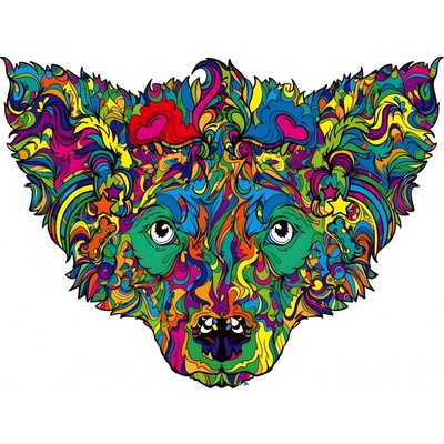 IZMAEL Dřevěné Poodle/M 140 dílků