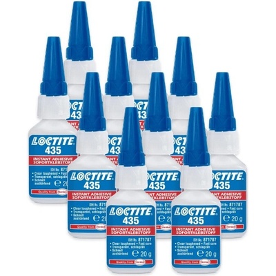 Loctite 435 sekundové lepidlo 20 g 10 ks