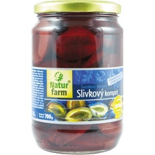 Natur farm švestkový kompot 700 g