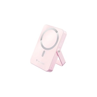 Verbatim Оптично устройство за лаптоп Verbatim Charge 'n' Go Power Bank with Stand Magnetic Wireless 10000mAh Pink (32267)