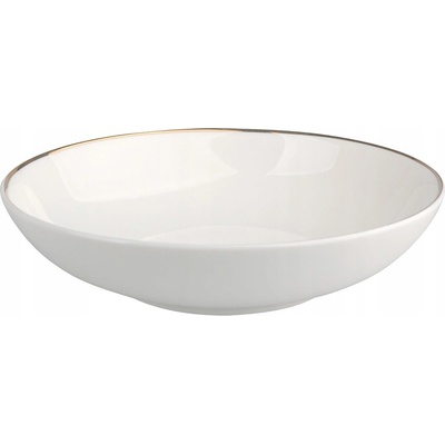 Hluboký talíř jídelní Altom Design Bella Zlatá linka 20 cm