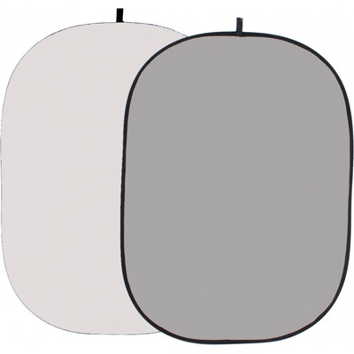 HELIOS skládací pozadí 150x200 světle/neutrální šedá