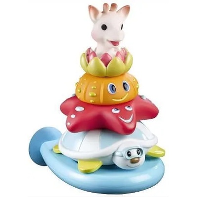 Sophie Софи жирафчето: Играчка за баня - Пирамида (s523423)