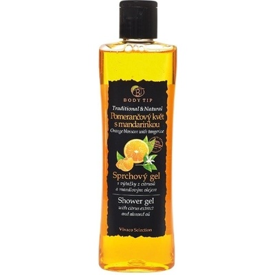 Vivaco Body Tip sprchový gel Pomerančový květ s mandarinkou 200 ml – Zboží Dáma