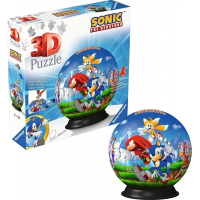 RAVENSBURGER 3D Puzzleball Sonic 72 ks