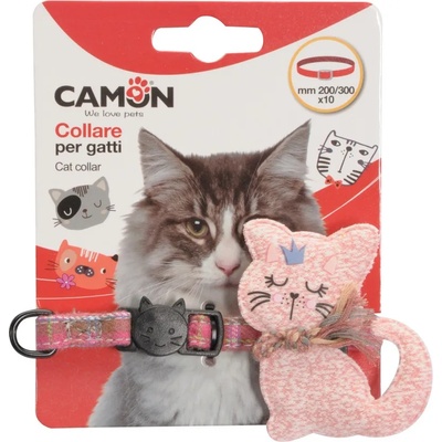 Camon cat collar - Регулируем нашийник за котки с декорация 20-30 см. /10 мм. - 1 брой