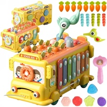 Woopie Montessori interaktívny autobus 6 v 1
