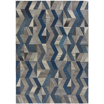 Flair Rugs Moda Asher Blue Modrá