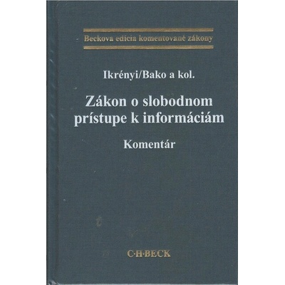 Zákon o slobodnom prístupe k informáciám - SO_EKZ101