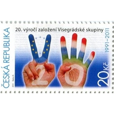 Česká pošta (2011) č. 673 ** - Česká republika - Visegrádská skupina