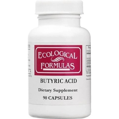 Ecological Formulas Butyric Acid - Маслена киселина 90 капсули | Ecological Formulas (13071 (BUTYRATE))