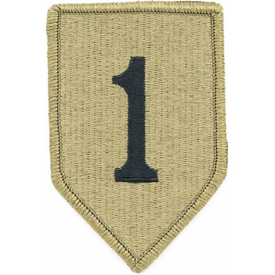 MILITARY RANGE nášivka 1st INFANTRY DIVISION VELCRO - OCP