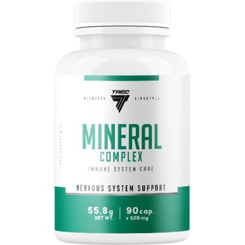 Image 1 of Trec Nutrition Mineral Complex | Immune System & Nervous System Support [90 капсули]