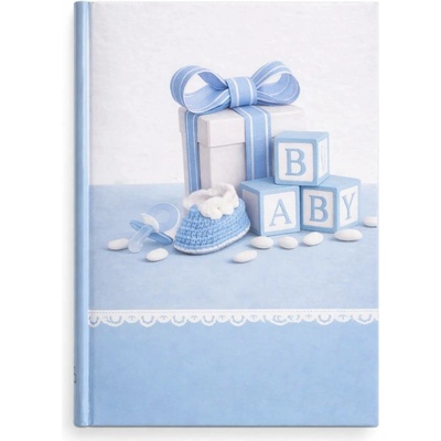GEDEON Fotoalbum BABY GIFT, 10x15, šité, 200 fotografií Barva: Modrá