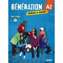 Génération A2 Livre-Cahier Eleve + CD + DVD