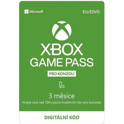 Microsoft Game Pass 3 mesiace