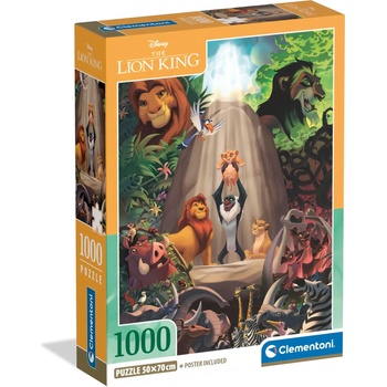 Clementoni - Puzzle The Lion King - 1 000 piese