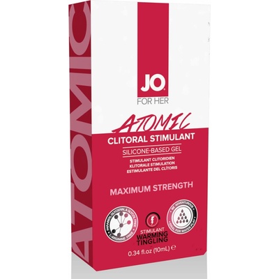 SYSTEM JO FOR HER CLITORAL STIMULANT WARMING ATOMIC 10 ML