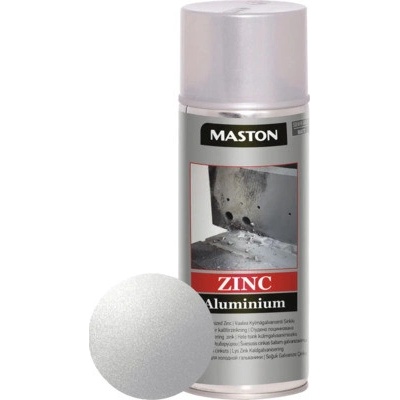 Maston Sprej na ochranu kovov Zinok/hliník strieborne sivá 400 ml