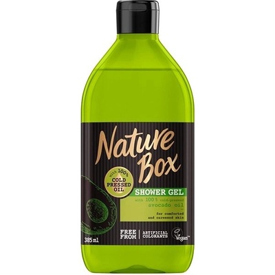 Nature Box Avacado sprchový gél s avokádovým olejom 385 ml