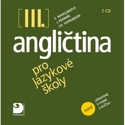 Angličtina pro jazykové školy III. 2CD - Stella Nangonová
