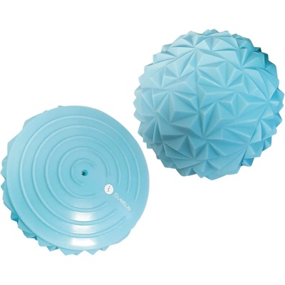 SVELTUS Masážne loptičky FOOT MASSAGE HALF-SPHERE svetlomodrá