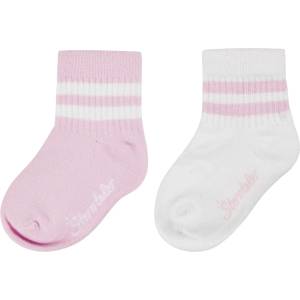 Sterntaler Детски спортни чорапи Sterntaler Kids' Short Socks DP Coolmax Ribbed Sports socks - Puderrosa - размер 17-18 (EU) (201-9299-0411)