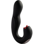HoneyPlayBox Joi Pro - Remote Control Rotating Head G-spot Vibrator & Clit Licker Black